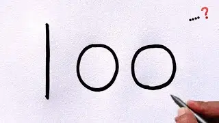 Gambar SAPI LUCU Dari Angka 100❓Yang Mudah dan menakjubkan‼️