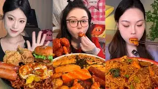 Eat chinese food| Eating Mukbang Asmr Eating Sounds