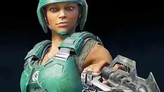 QUAKE CHAMPIONS  - Athena Champion Gameplay Trailer 2018 (PC)
