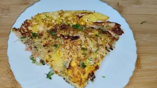 🥚 Healthy Vegetable Egg Omelette | Quick & Protein-Rich Recipe 🥗
