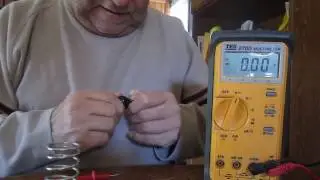 Magnet and spring