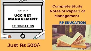 UGC NET Management Notes