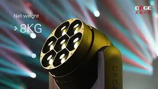 DA 760 LED Moving Head Wash Light Dragon Eyes | 摇头染色灯