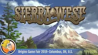Sierra West - game overview at Origins Game Fair 2019