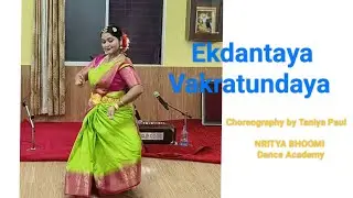 Ekdantaya Vakratundaya// Ganesh Vandana//Shankar Mahadevan//Dance cover// Taniya Paul