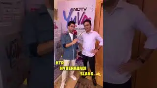 KTR anna Hyderabadi Slang..🤙🔥 #telangana #ktr #hyderabadi #slang