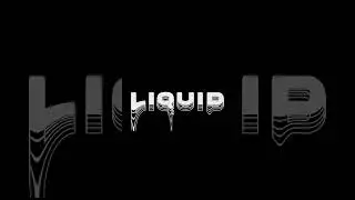 DRIPPING Liquid Text In After Effects #aftereffectstutorials #animation #textanimation