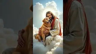 Jesus Christ and Dog #jesuschrist #shorts #dog #dogs #hope #holy