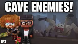 Escaping The Caves From NEW Enemies!! | Hytale Co-op Playthrough Ep. 3