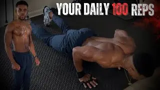 Do this 100 REPS CALISTHENICS EVERY DAY (FULL BODY GAINS AT HOME) 