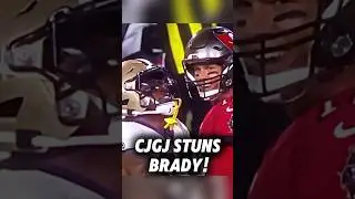 CJGJ STUNS BRADY! #CJGardnerJohnson #TomBrady #NFL #GOAT #TrashTalk #Saints #Buccaneers #Shorts
