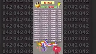 Tell me where 204? | Math Puzzle #shorts #different #puzzles #opticalillusion
