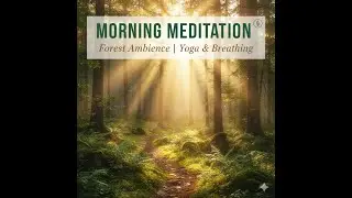 Morning Meditation Music: Forest Ambience | Soft Wooden Chimes for Yoga & Calm Breathing