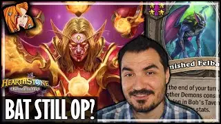 NERFED FELBAT IS STILL AMAZING! - Hearthstone Battlegrounds