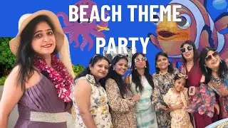 Beach theme Party | Goa vibes only | JCI India #udita #pravesh @wonderlustduo