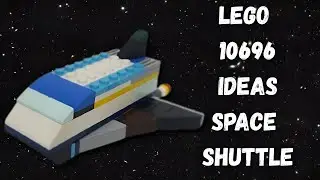 Lego 1069 Ideas - Space Shuttle! Tutorial | MOC | 10696