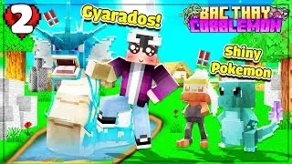 MINECRAFT BẬC THẦY COBBLEMON * TẬP 2 | LỘC THU PHỤC POKEMON SHINY ĐẦU TI&Ecirc;N & GYARADOS SI&Ecirc;U HUNG DỮ‼️
