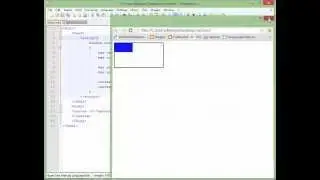 how to create a rectangle in html5 simple webpage.