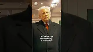 &ldquo;I don&rsquo;t like that he had a gun,&rdquo; Trump says on fatal shooting of Alex Pretti #shorts