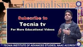 Basics of Radio Programming&Production | Radio Formats | Mr.Mayank Arora | BAJ&MC | TIAS | Tecnia TV