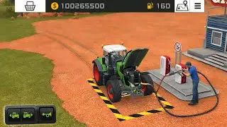 Filling Petrol In The FENDT Tractor Gameplay | Fs18 Multiplayer Gameplay | Timelapse #fs18 