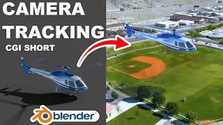 Helicopter CGI Animation Blender 4.2 || Details Explained #VFX #Animation