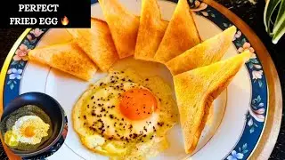 HOW TO MAKE PERFECT FRIED EGG 😍! EASY FRIED EGG RECIPE !