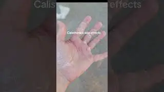 Cali side effects    #calisthenics #gym #weightedcalisthenics