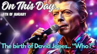 On This Day.. 8th Of January 1947. The Birth Of A Famous Musician, Pop Icon, & actor. But Who Is It?