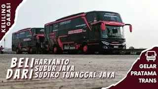 BUS PARIWISATA INI BELI UNIT DARI PO. HARYANTO, SUDIRO TUNGGA JAYA 0 KILOMETER DAN SUBUR JAYA!