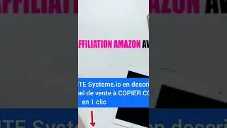 AFFILIATION AMAZON avec Systeme.io