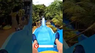 Monsoon Buster Water Slide at Wet World Water Park Shah Alam, Selangor Malaysia #shorts