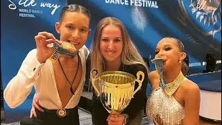 Арсений Скворцов и София Карпенко - Чемпионы Мира WDC AL по 10 танцам в категории Юниоры 2