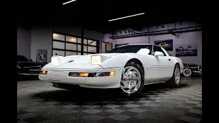 1995 Chevrolet Corvette! Only 1,221 miles! 5.7L LT1 V8! 4 Speed Auto! Arctic White paint!