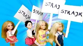 Rodzinka Barbie-Strajk !!! Lekcje odwołane!!! Bajka dla dzieci po polsku. Odc. 127