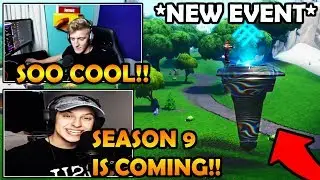 STREAMERS React To Rune Moving (Event)! Fortnite Moments