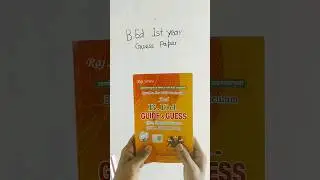 b.ed 1st year Guess paper #lnmu #guess #bed #curriculum
