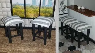 How to make Doll Bar Stools