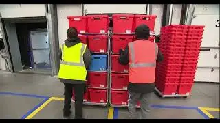 Kroger fulfillment center, van, and deliveries - #WNC $KR $MULN #bollingermotors B4