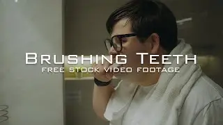 35+ Brushing Teeth Free Stock Video Footage | Tooth Brushing - People Brushes Teeth With Toothbrush