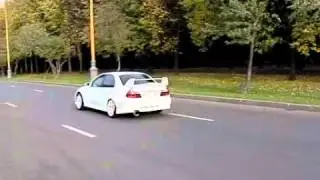 EVO VI  -  launch control ON = mode 5\8 (4000rpm & 1.0bar) - slow motion