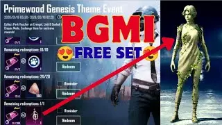 BGMI Primewood Genesis Theme Event And Free Outfit 😍| #bgmi #bgmievent 
