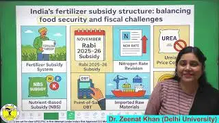 Full Class: India's fertilizer subsidy structure: balancing food security and fiscal challenges