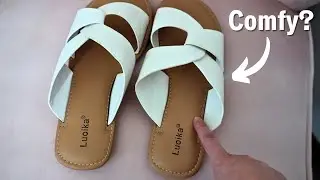 Comfy Meets Cute? Luoika Wide Width Sandals Review