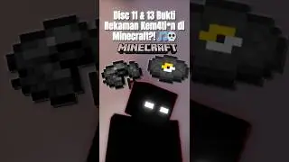 Disc 11 & 13 Bukti rekaman KEM4T*AN di MINECRAFT? #shorts #shortvideo #short #minecraft