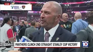 Panthers GM Bill Zito on winning back-to-back Stanley Cups: 'It's humbling'