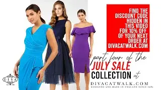 Diva Catwalk JULY Sale - Part FOUR: Colourful Pencil Dresses, A-Line Swing Dresses for Summer.
