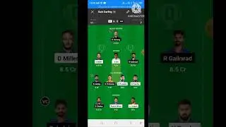1st ipl match GT vs CHE team production GL team#gtvsche#dream #dream11#dream11prediction#RRFCG