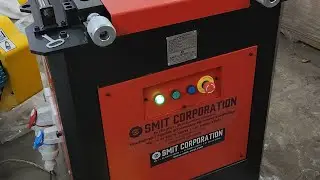 Working video of SM TW42 Bar Bending Machine Indian Bar Bending Machine