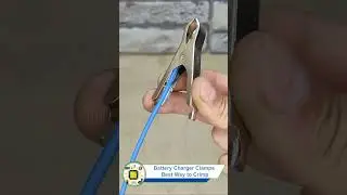 Battery Charger Clamps Best Way to Crimp
